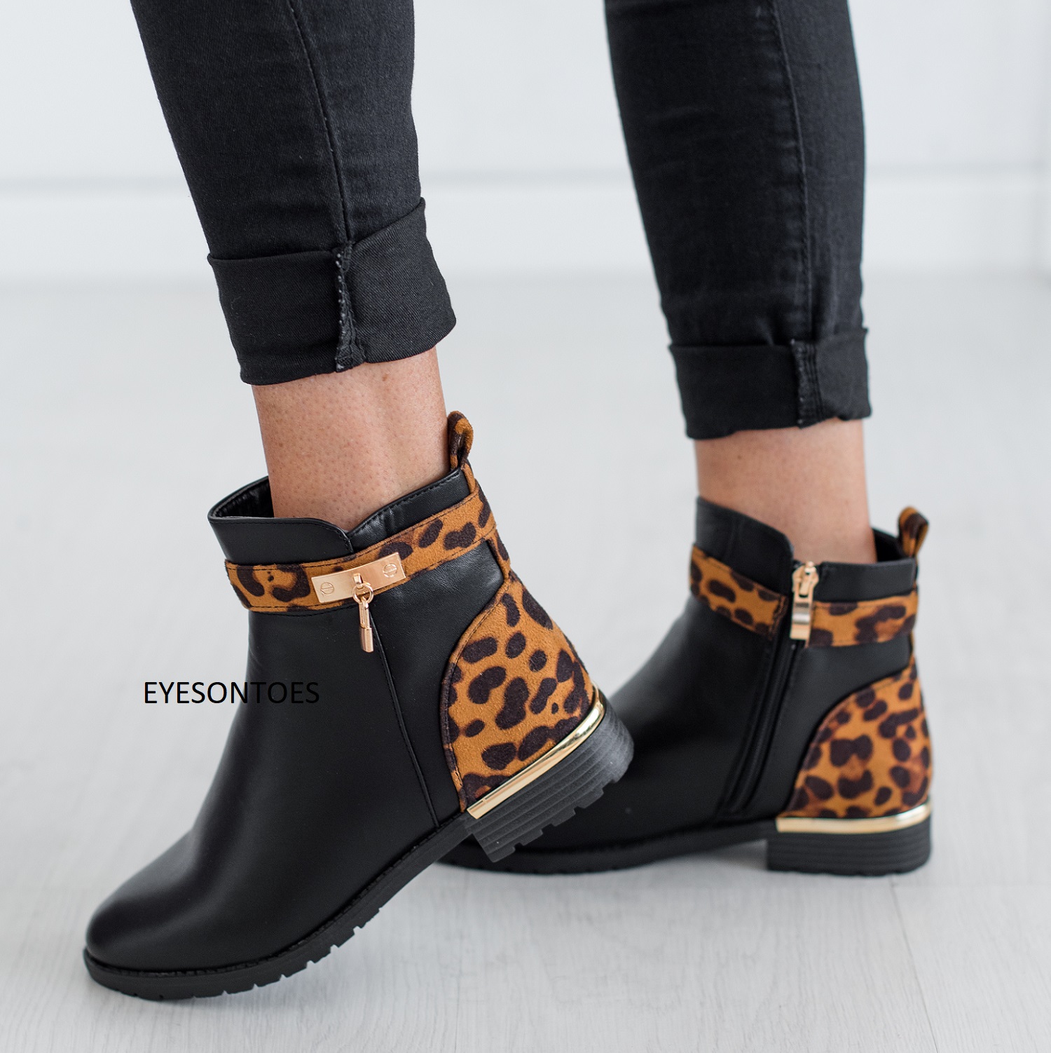 croc chelsea ankle boots
